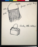 Cashin's illustrations of handbag designs for Coach (handbags only)