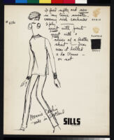 Cashin's illustrations of sweater designs marketed by Sills and Co