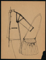 Rough illustrations of Cashin's design ideas, including headcovers. b059_f05-07