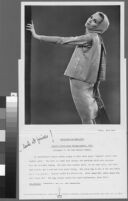 Black and white photographs of Cashin's ready-to-wear designs for Sills and Co