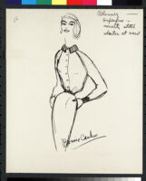 Cashin's illustrations of sweater designs for Forstmann wool. b074_f06-13