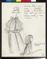 Cashin's illustrations of rainwear designs for Sills and Co. f01-15