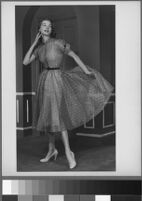 Black and white photographs of Cashin's ready-to-wear designs for Adler and Adler