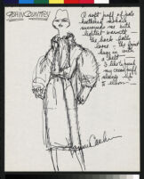 Cashin's ready-to-wear design illustrations for Russell Taylor, Cashin Country Knits division