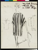 Cashin's illustrations of robe designs. b070_f05-25