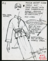 Cashin's illustrations of ready-to-wear designs for Alex Gropper. f01-14