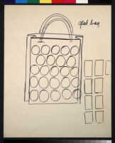 Cashin's illustrations of handbag designs for Coach (handbags only)