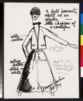 Cashin's ready-to-wear design illustrations for Sills and Co