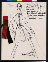 Cashin's ready-to-wear design illustrations for Sills and Co