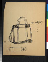 Cashin's illustrations of handbag designs for Coach (handbags only)