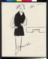 Cashin's illustrations of knit ensembles designed for Guttman Brothers. f05-03