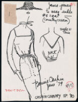 Cashin's illustrations of ready-to-wear designs for Russell Taylor, Spring 1980 collection. b055_f05-20