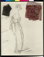 Cashin's illustrations of robe designs. b070_f06-21