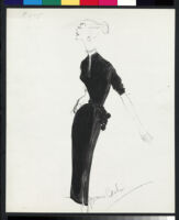 Cashin's illustrations of knit ensembles designed for Guttman Brothers. f07-05