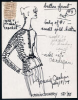 Cashin's illustrations of ready-to-wear designs for Russell Taylor, Spring 1980 collection. b055_f05-04