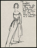 Cashin's illustrations of knitwear designs. b184_f01-08