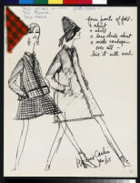 Cashin's ready-to-wear design illustrations for Sills and Co