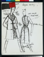 Cashin's ready-to-wear design illustrations for Sills and Co