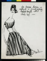 Cashin's ready-to-wear design illustrations for Sills and Co., titled "Omar the Tentmaker." b082_f05-04