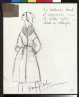 Cashin's illustrations of rainwear designs for Sills and Co. f02-10