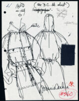 Cashin's illustrations of ready-to-wear designs for Russell Taylor. b053_f06-41