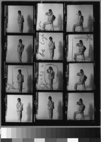 Contact sheets of Cashin's ready-to-wear designs for Sills and Co. Folder 3 of 3