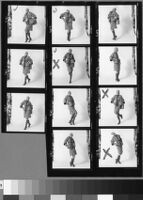 Contact sheets of Cashin's ready-to-wear designs for Sills and Co. Folder 2 of 2