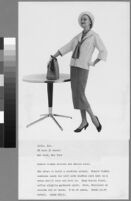 Black and white photographs of Cashin's ready-to-wear designs for Sills and Co