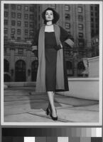 Black and white photographs of Cashin's ready-to-wear designs for Adler and Adler