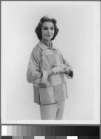 Black and white photographs of Cashin's ready-to-wear designs for Sills and Co