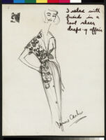 Cashin's illustrations of robe designs. b070_f05-20