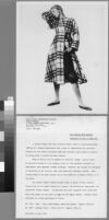 Black and white photographs of Cashin's ready-to-wear designs for Sills and Co. Folder 2 of 2