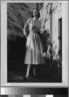 Black and white photographs of Cashin's ready-to-wear designs for Adler and Adler