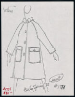 Cashin's illustrations of ready-to-wear designs for Russell Taylor, Early Spring 1978 collection. f02-07