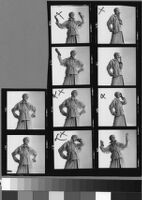 Contact sheets of Cashin's ready-to-wear designs for Sills and Co. Folder 1 of 2