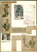 Press clippings regarding Cashin's work