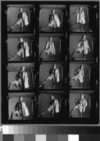 Contact sheets of Cashin's ready-to-wear designs for Sills and Co. Folder 2 of 2