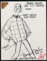 Cashin's illustrations of ready-to-wear designs for Alex Gropper. f03-04