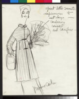 Cashin's illustrations of rainwear designs for Sills and Co. f01-29