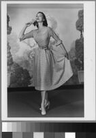 Black and white photographs of Cashin's ready-to-wear designs for Adler and Adler