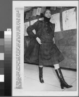 Black and white photographs of Cashin's ready-to-wear designs for Sills and Co