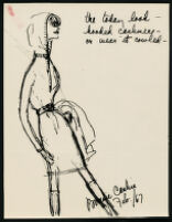 Cashin's illustrations of knitwear designs. b183_f07-08