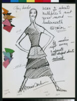 Cashin's ready-to-wear design illustrations for Sills and Co