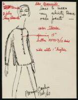 Cashin's illustrations of knitwear designs. b183_f06-08