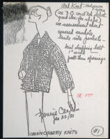 Cashin's illustrations of ready-to-wear designs for Russell Taylor. b056_f04-05