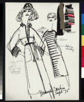 Cashin's ready-to-wear design illustrations for Sills and Co