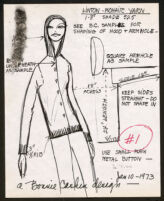 Cashin's illustrations of knitwear designs created at Linton Mill. f02-03