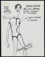 Cashin's illustrations of knitwear designs. b184_f03-05