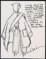 Cashin's illustrations of ready-to-wear designs for Russell Taylor...for press releases. f04-01