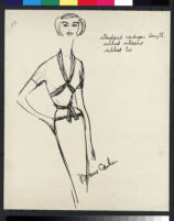 Cashin's illustrations of knit ensembles designed for Guttman Brothers. f04-02